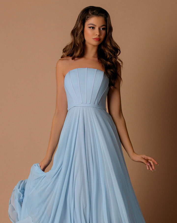 Nicoletta Bridesmaids Dresses | NBM1011 Poweder Blue - Morvarieds Fashion