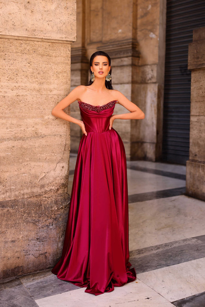 NC1033 Elegant Gown For Formal by Nicolleta Dress  (Jadore)