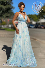 V neck Formal Dress | Jadore Dress JX4086 - Morvarieds Fashion