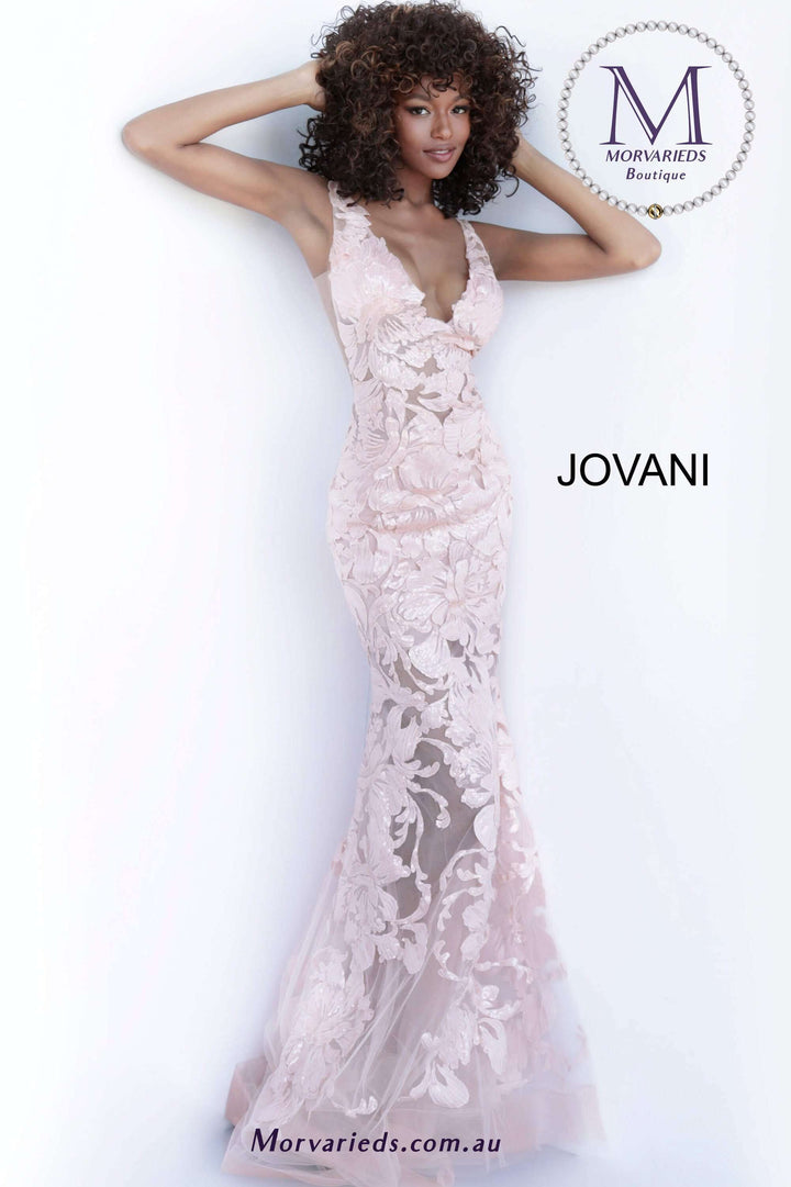 Embellished Sequin Formal Prom Dress Jovani 60283 - Morvarieds Boutique