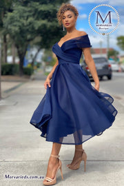 Midi Evening Dress | Jadore Dress JX4003 - Morvarieds Fashion
