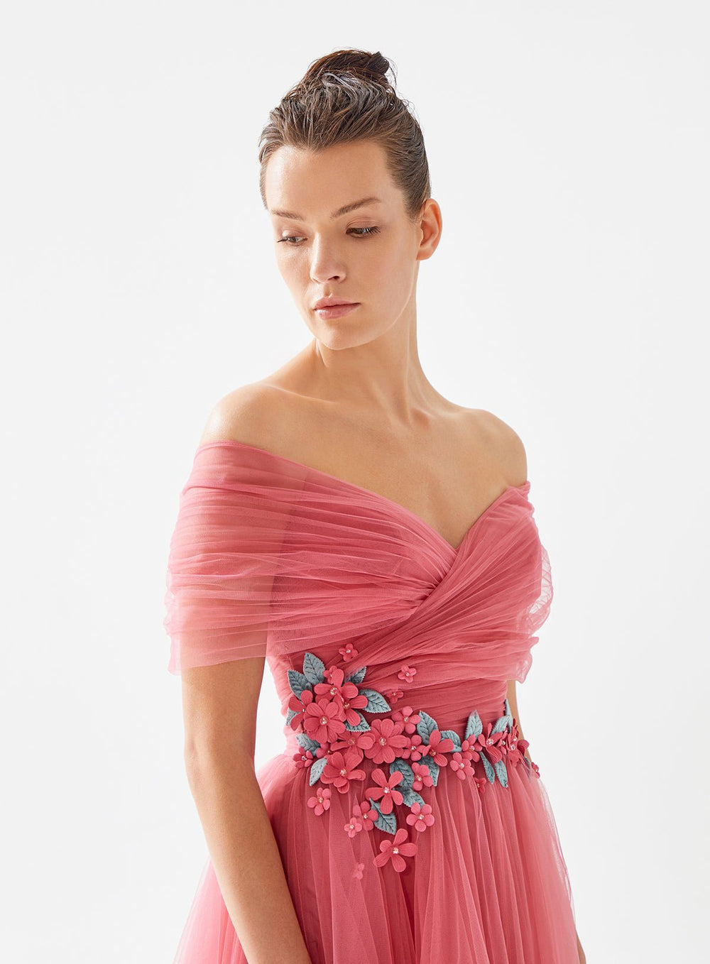 Evening Dress | LENA - Tarik Ediz Evening Dress 98293 - Morvarieds Fashion