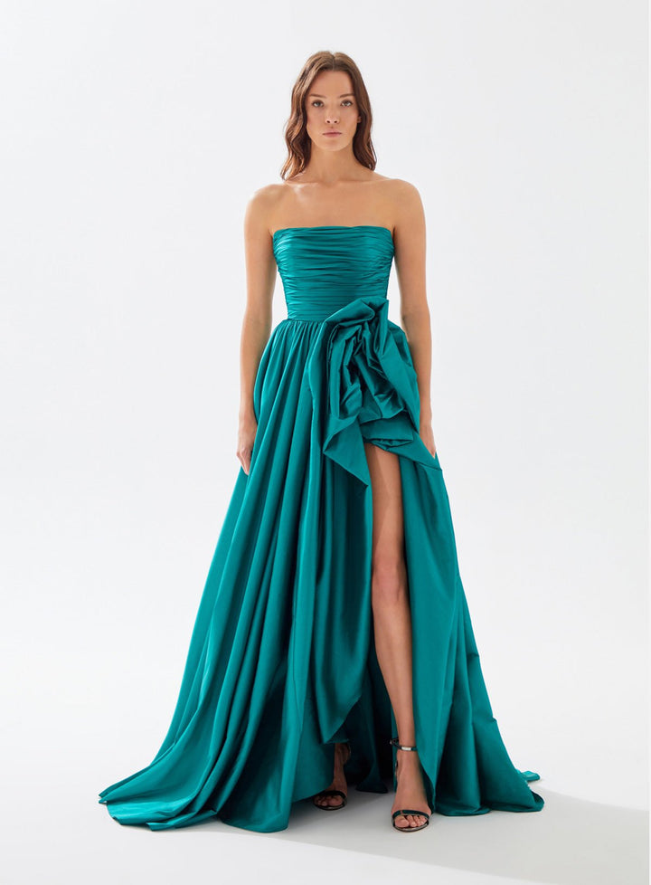 Evening Dress | MAIA - Tarik Ediz Evening Dress 52118 - Morvarieds Fashion