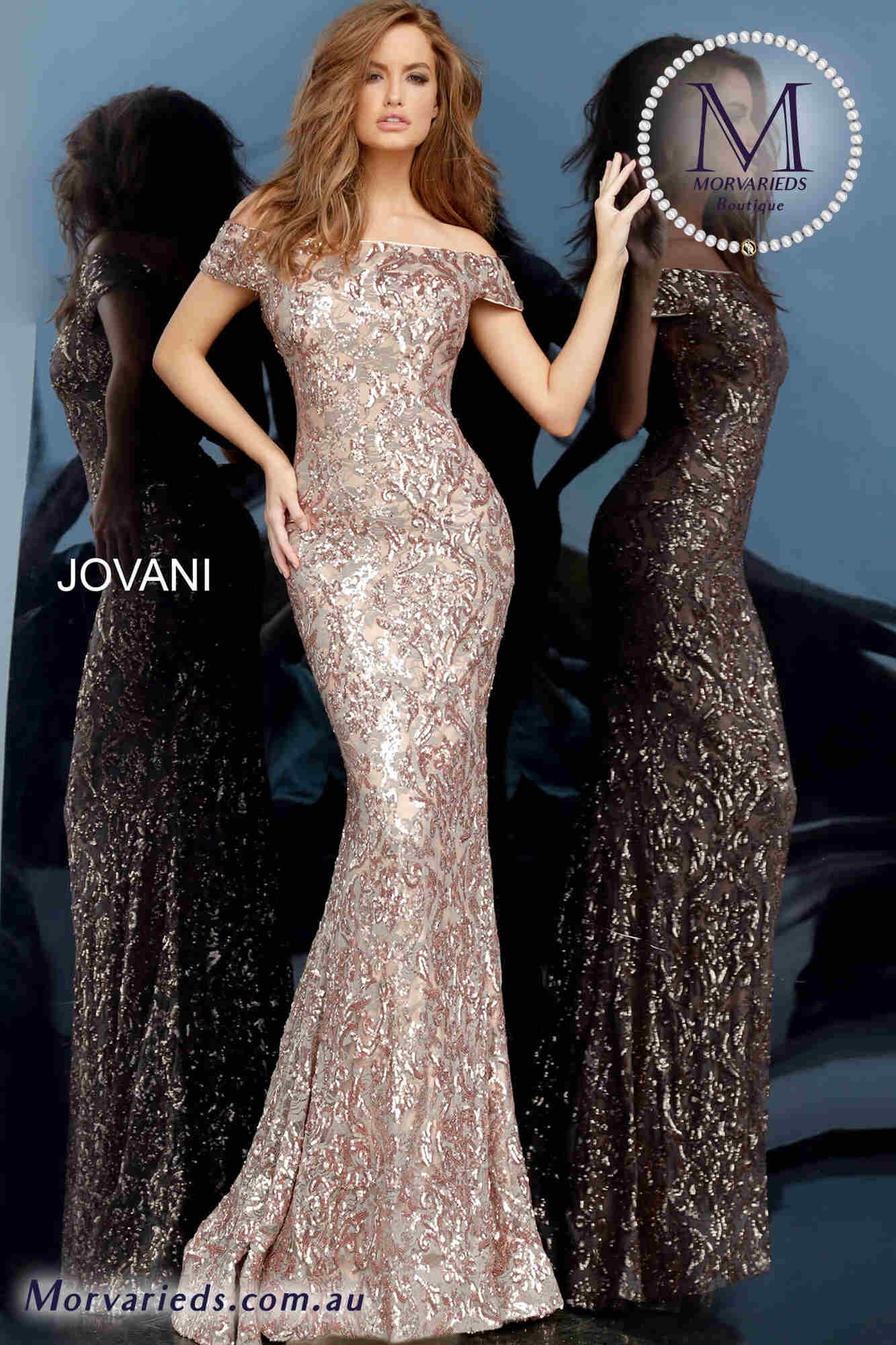 Jovani sequin gown hotsell