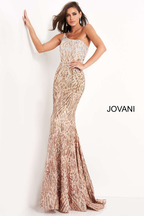 Jovani sales one shoulder