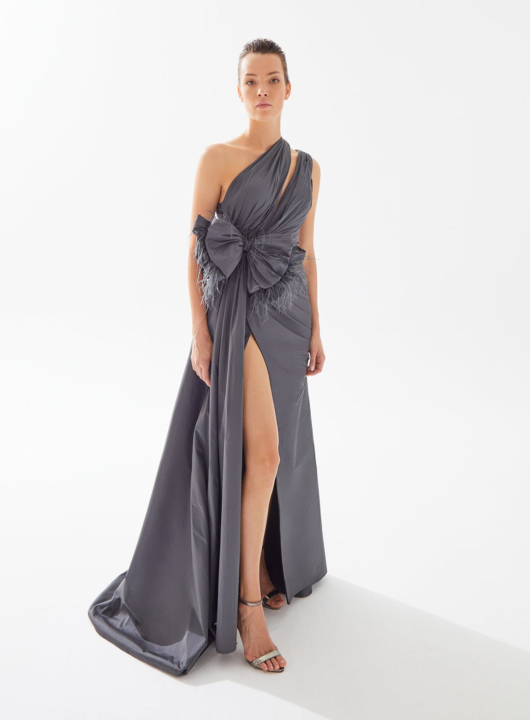 Evening Dress | NOVA - Tarik Ediz Evening Dress 98219 - Morvarieds Fashion
