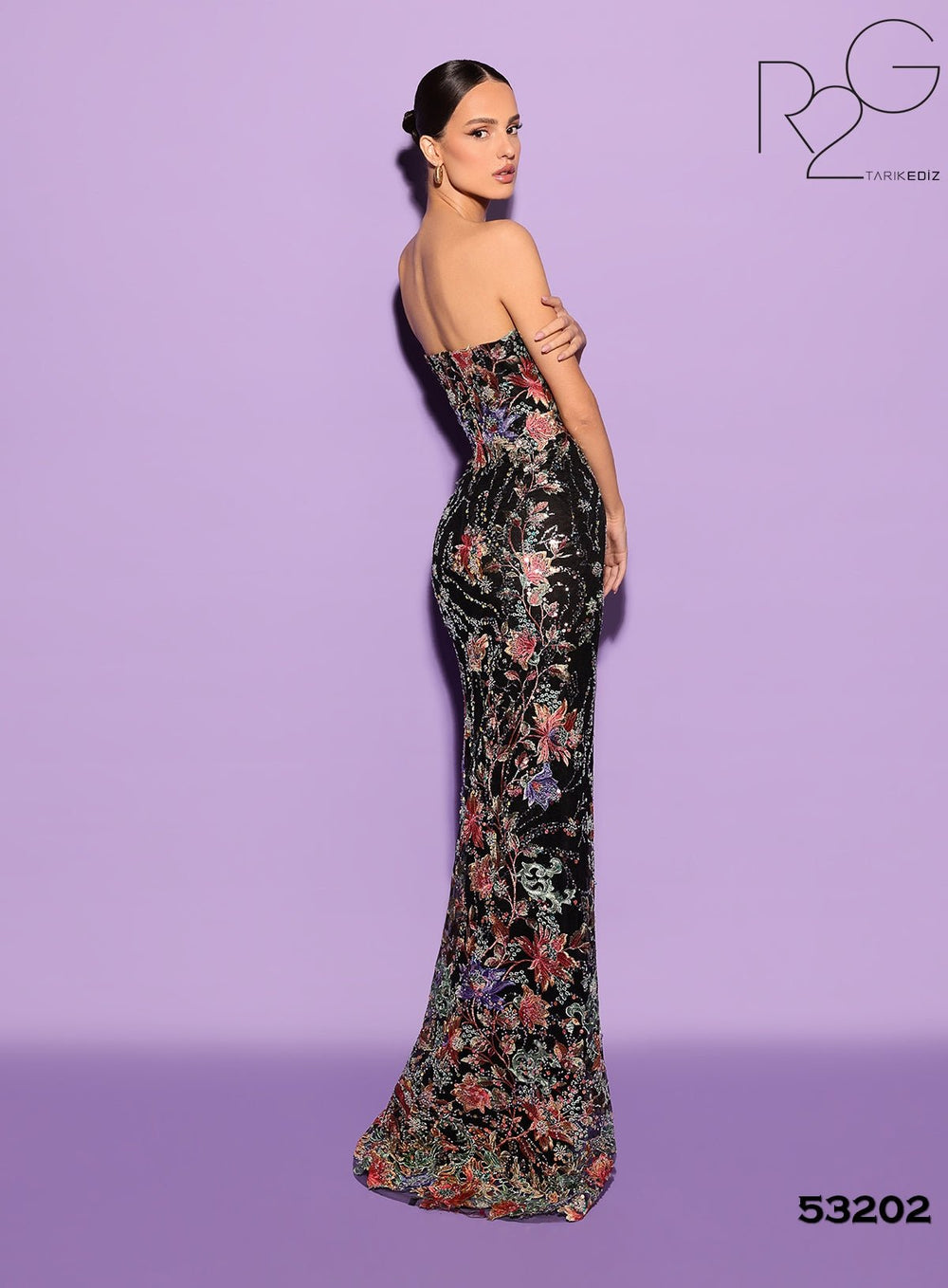 Ruched Formal Dress | RACHAEL - Tarik Ediz Prom Dress 53202 - Morvarieds Fashion
