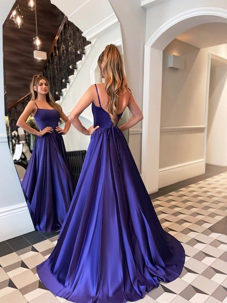 Evening Satin Ball Gown | Jadore Dress JP122 - Morvarieds Fashion