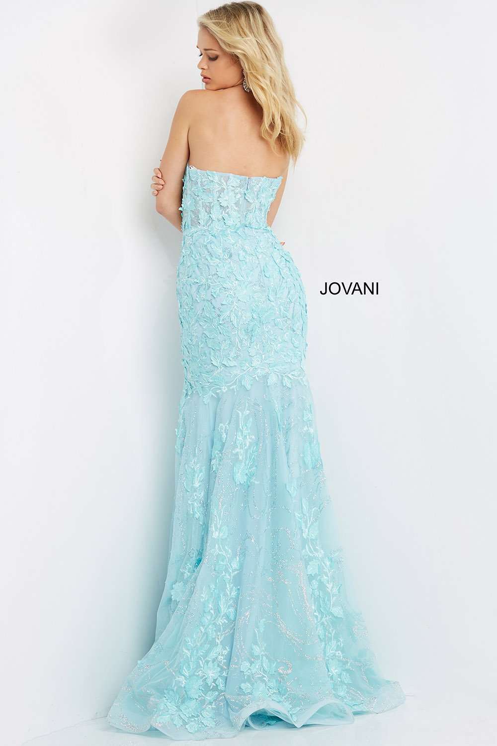 Strapless Mermaid Prom Dress Jovani 07935 - Morvarieds Fashion