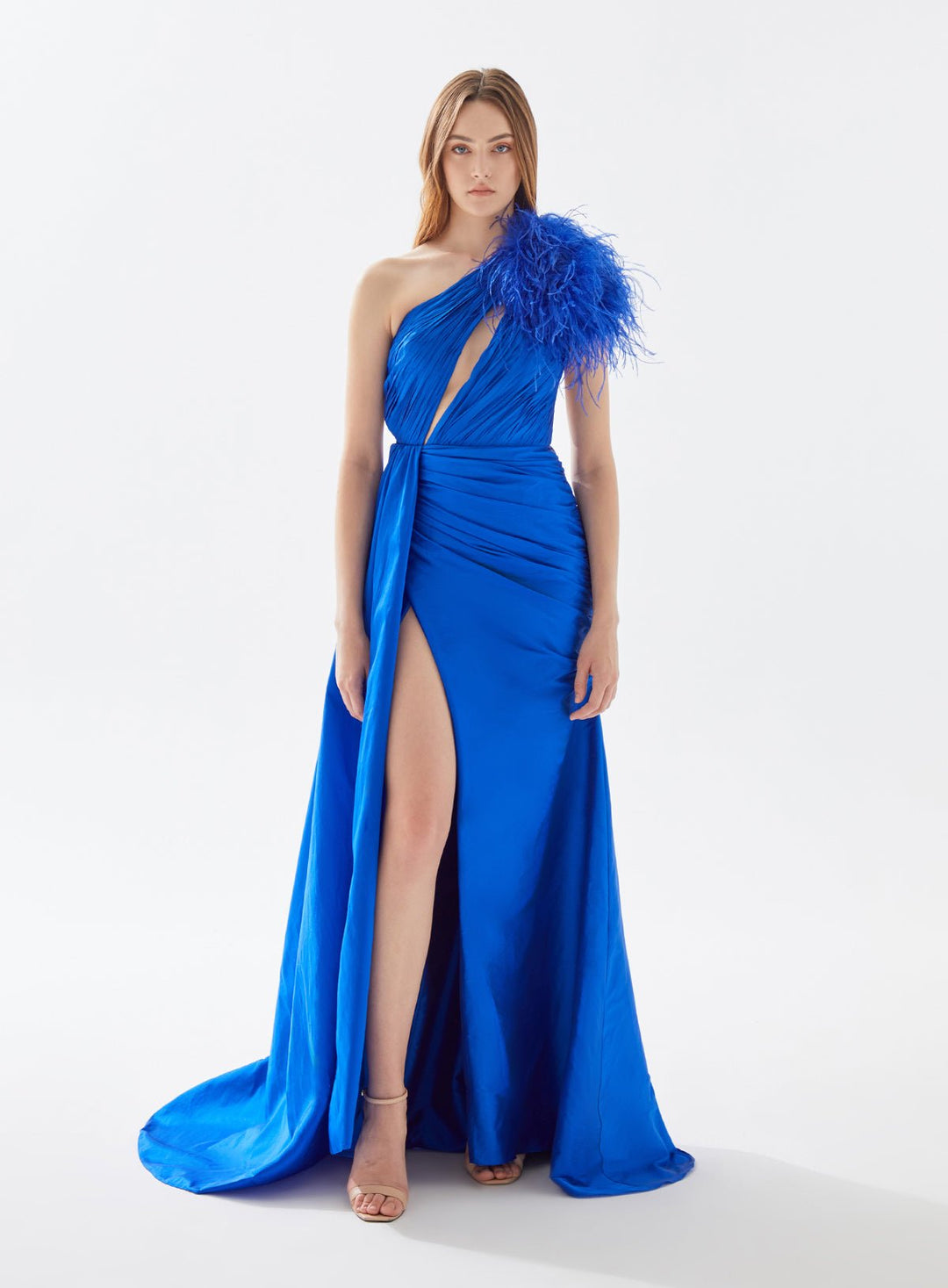 Evening Dress | CARLIN - Tarik Ediz Evening Dress 52125 - Morvarieds Fashion