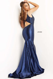 Fully Embellished Open Back Prom Dress Jovani 08157 - Morvarieds Fashion