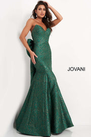 Strapless Mermaid Evening Gown Jovani 04158 - Morvarieds Fashion