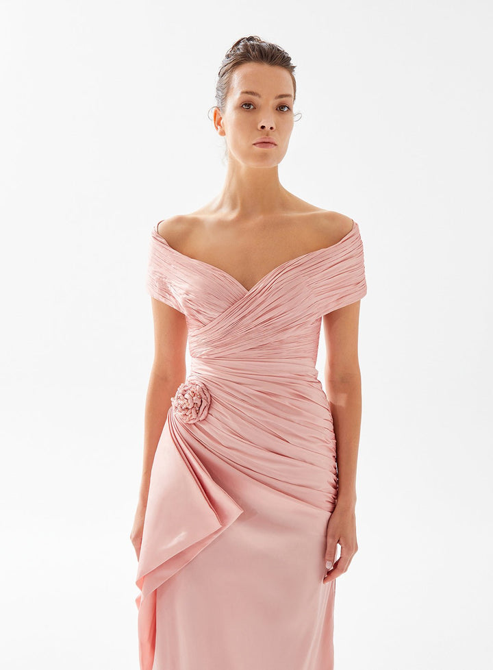 Evening Dress | ALICE - Tarik Ediz Evening Dress 98237 - Morvarieds Fashion