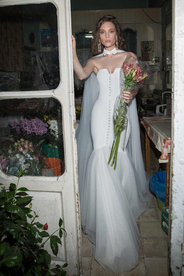 Wedding Dress - Collet - Morvarieds Fashion