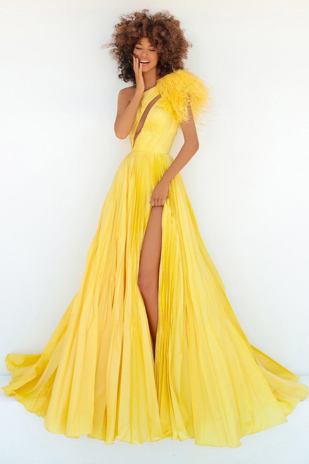 Evening Dress | MERLA - Tarik Ediz Evening Dress 51013 - Morvarieds Fashion