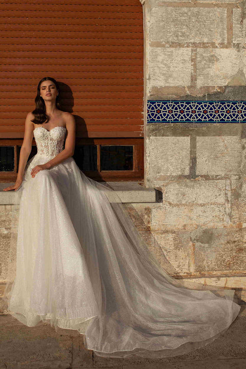 Wedding Dress - Sally - Morvarieds Fashion