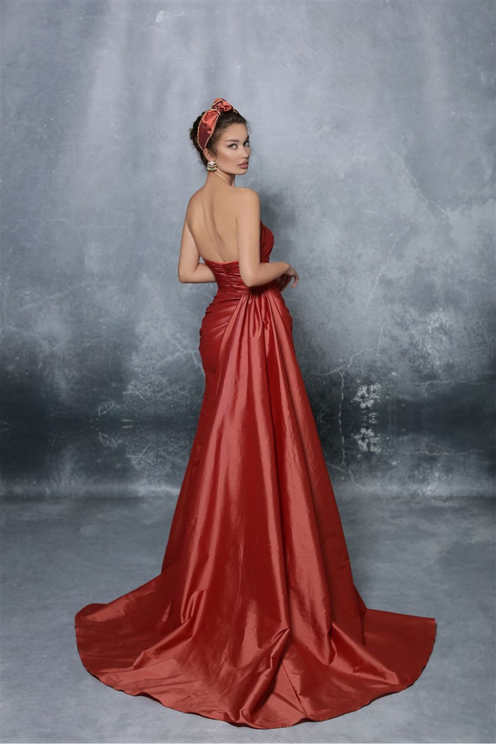 Evening Dress | DEJA - Tarik Ediz Evening Dress 96092 - Morvarieds Fashion