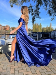 Off the Shoulder Formal Dress | Jadore Dress JP118 - Morvarieds Fashion