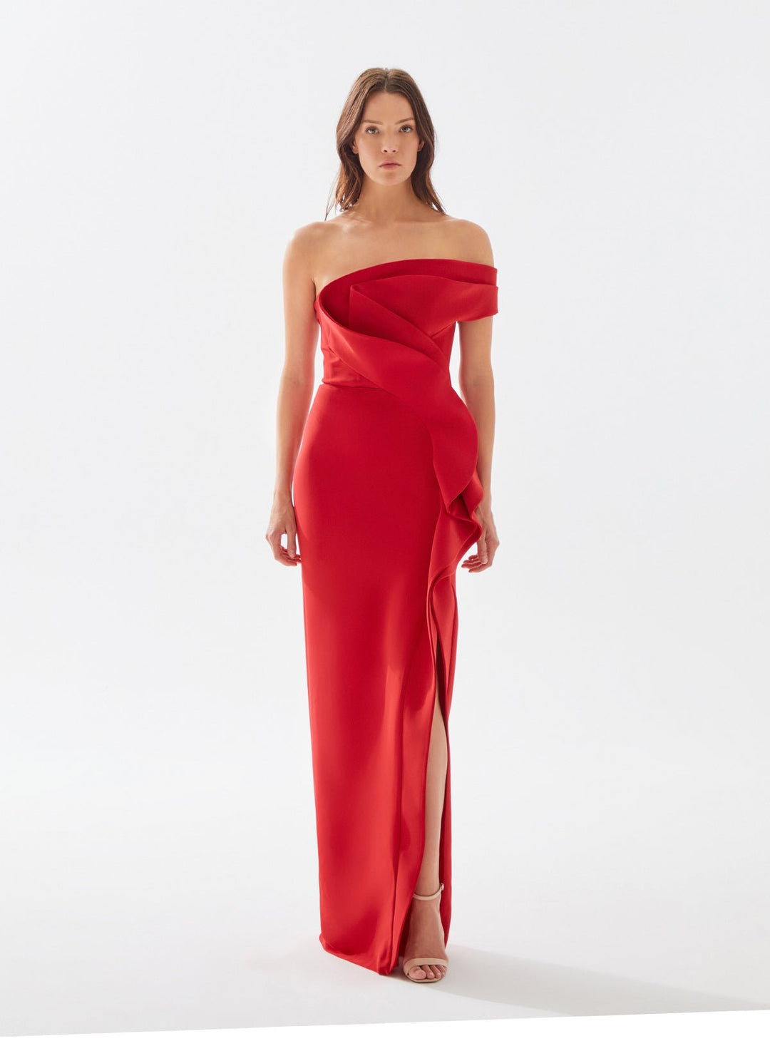 Evening Dress | RENIA - Tarik Ediz Evening Dress 52029 - Morvarieds Fashion