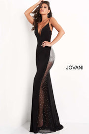 Low Back Spaghetti Strap Prom Dress Jovani 06566 - Morvarieds Fashion
