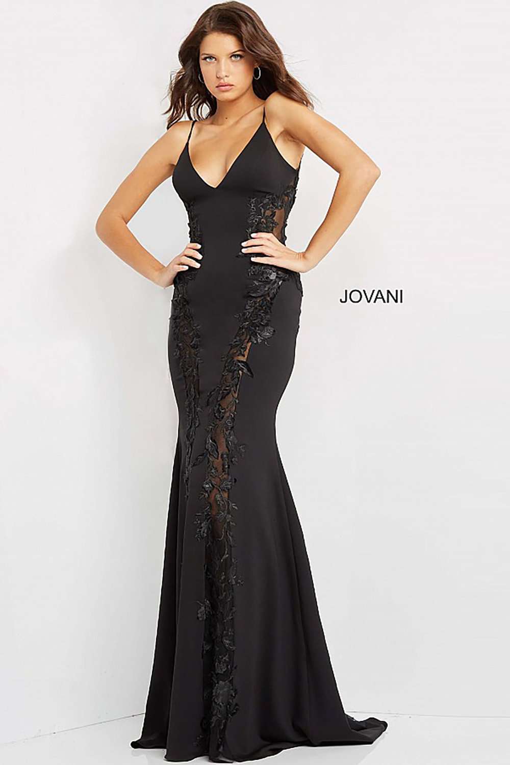 Elegant Form Fitting Prom Dress Jovani 07296 - Morvarieds Fashion