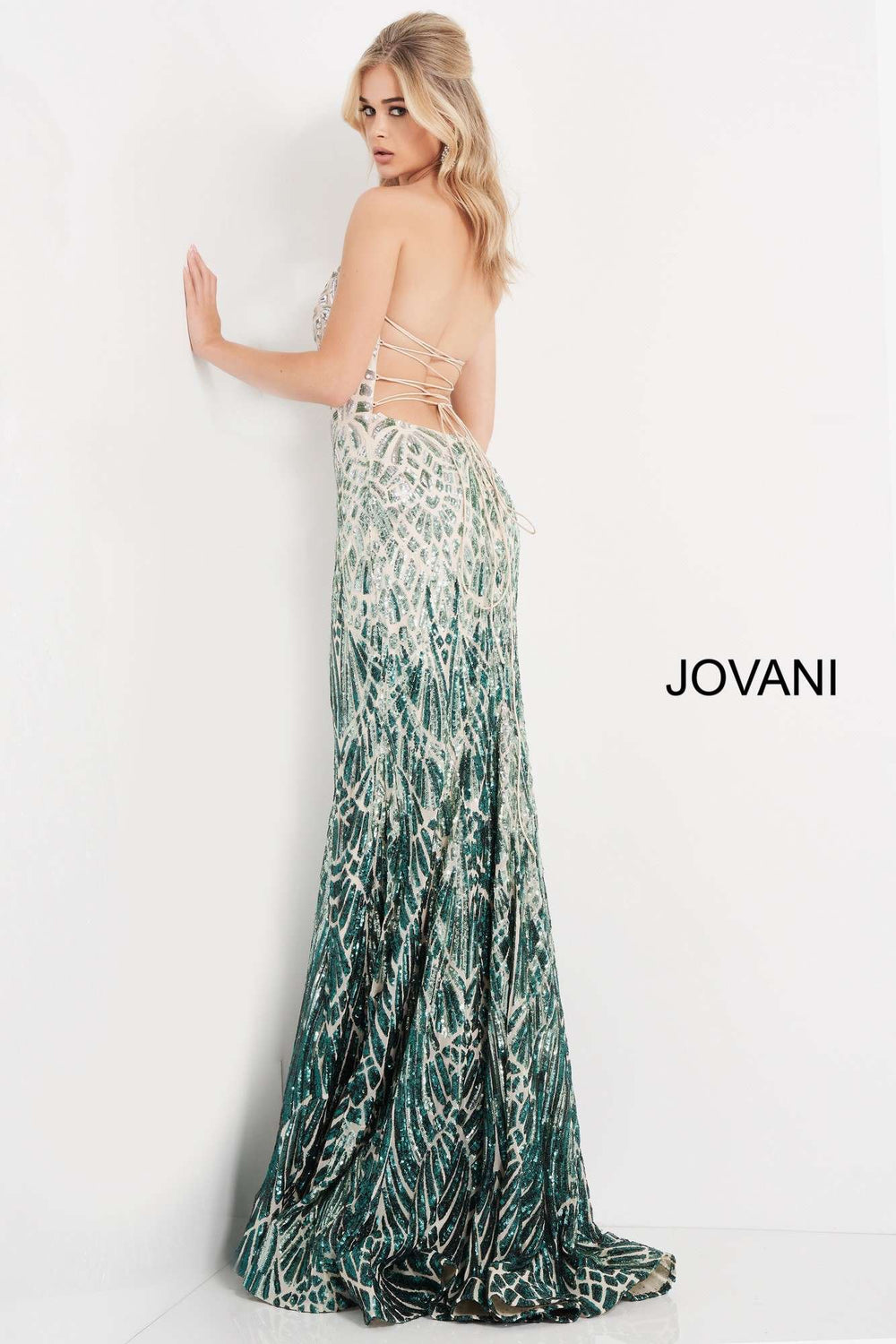 Embellished Strapless Prom Dress Jovani 06459 - Morvarieds Fashion