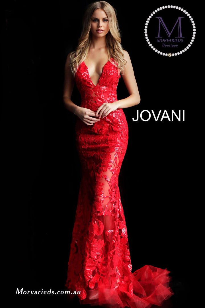 Embellished Sequin Formal Prom Dress Jovani 60283 - Morvarieds Fashion