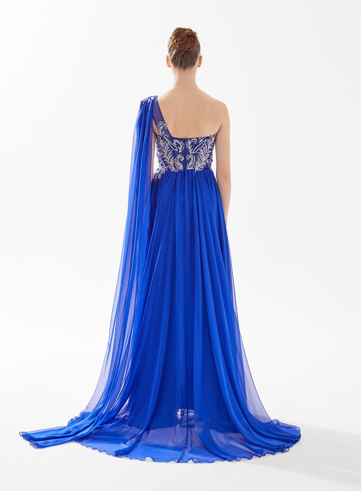 Evening Dress | SIRENA - Tarik Ediz Evening Dress 98222 - Morvarieds Fashion