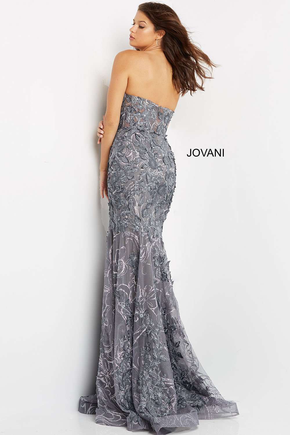 Strapless Mermaid Prom Dress Jovani 07935 - Morvarieds Fashion