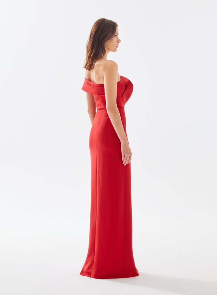 Evening Dress | RENIA - Tarik Ediz Evening Dress 52029 - Morvarieds Fashion