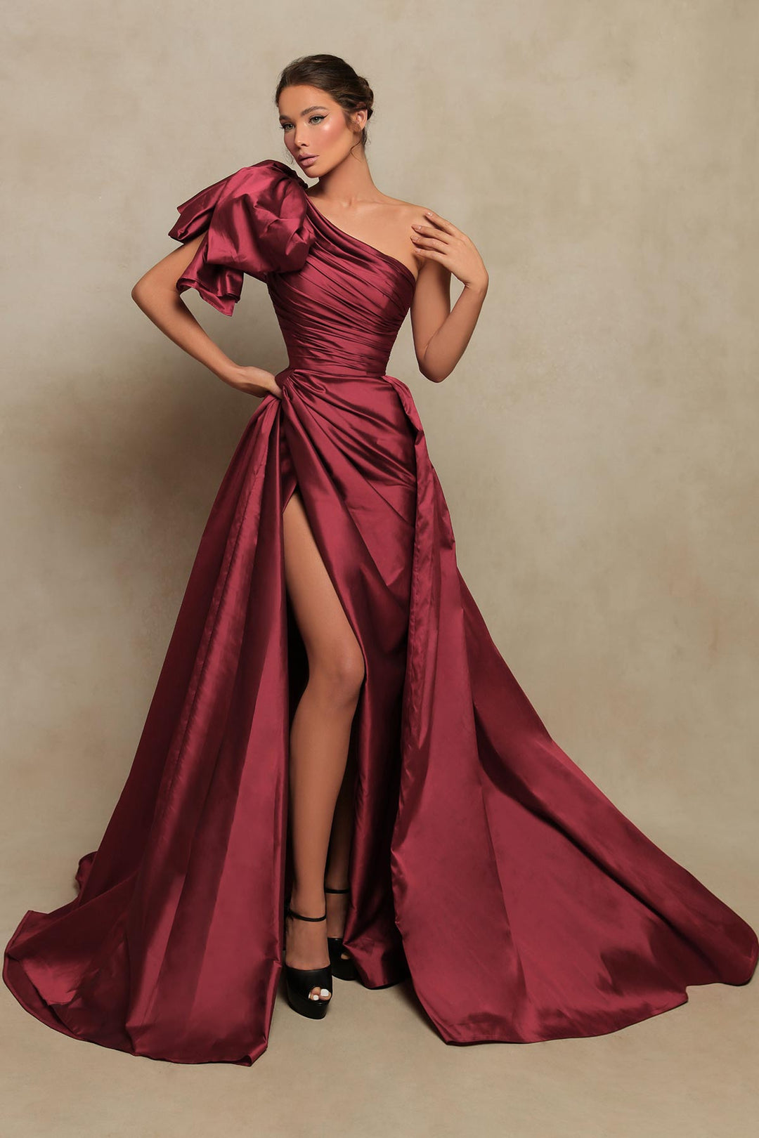 Evening Dress |VIVIENNE - Tarik Ediz Evening Dress 98100 - Morvarieds Fashion