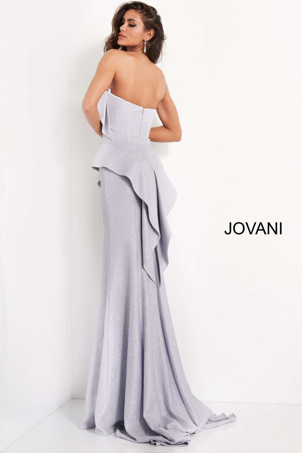 Strapless Sweetheart Neck Evening Dress Jovani 04430 - Morvarieds Fashion