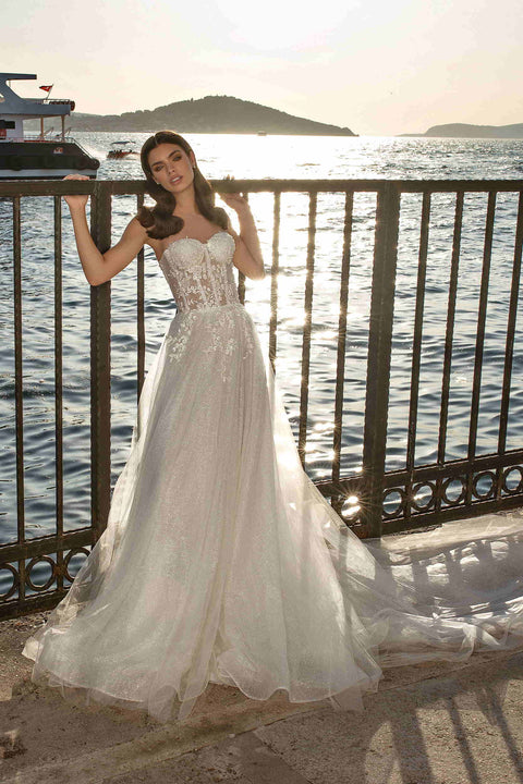 Wedding Dress - Sally - Morvarieds Fashion