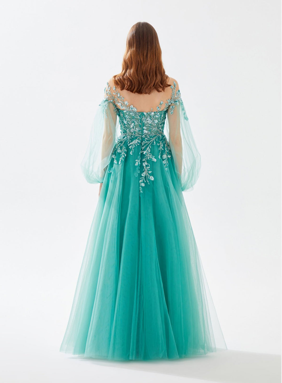 Evening Dress | MARIAS - Tarik Ediz Evening Dress 52105 - Morvarieds Fashion