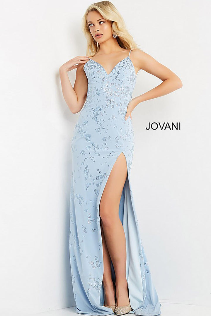 Backless Jersey Prom Dress Jovani 06218 - Morvarieds Fashion