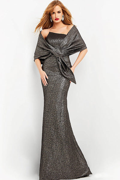 Strapless Evening with Wrap Dress Jovani 06867 - Morvarieds Fashion