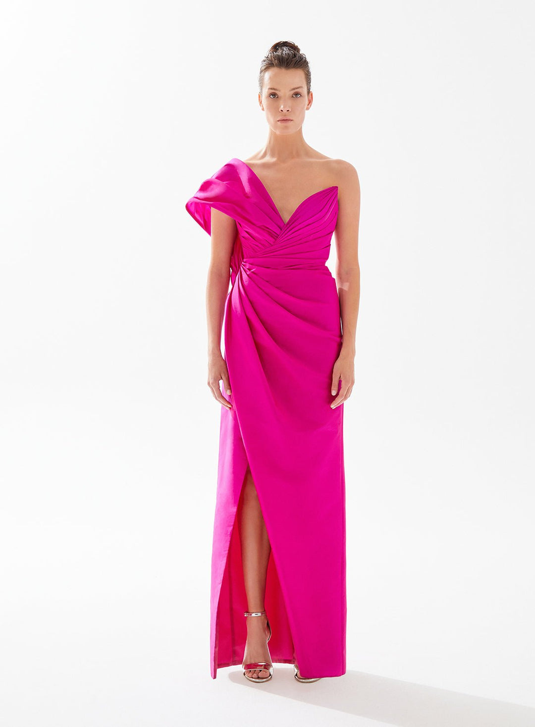 Evening Dress | NICOLA - Tarik Ediz Evening Dress 98277 - Morvarieds Fashion