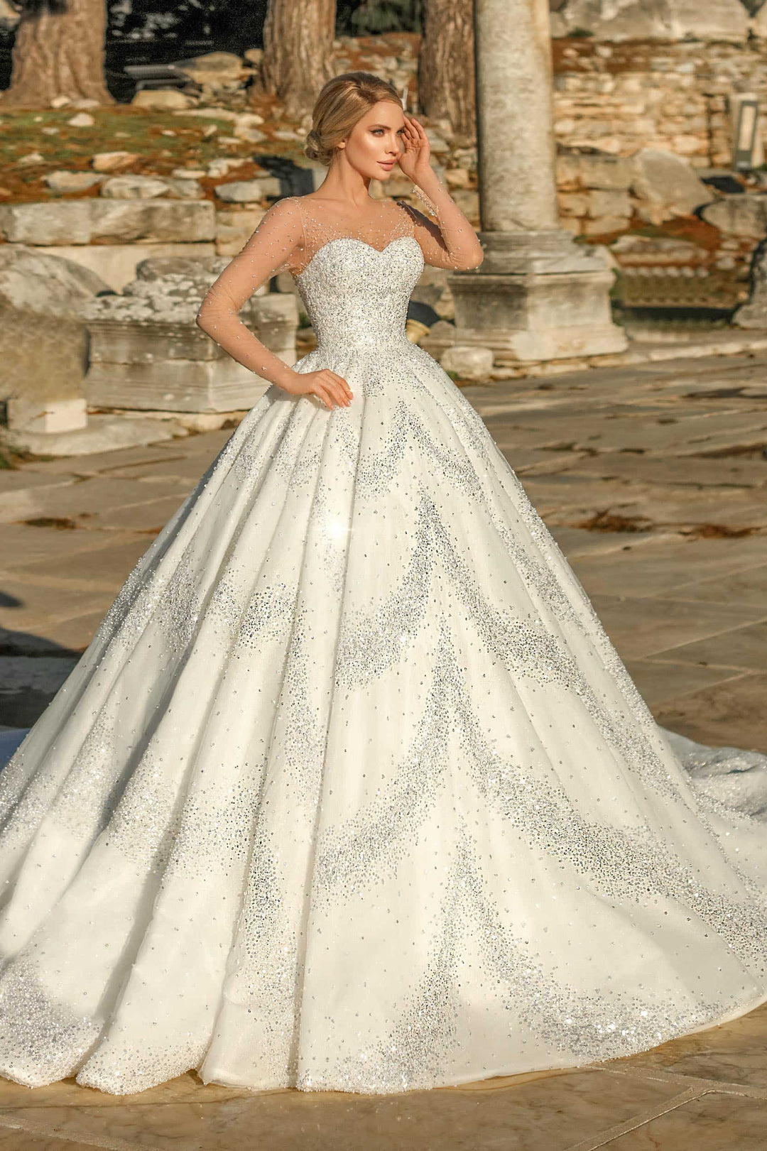Wedding Dress - Diamond - Morvarieds Fashion