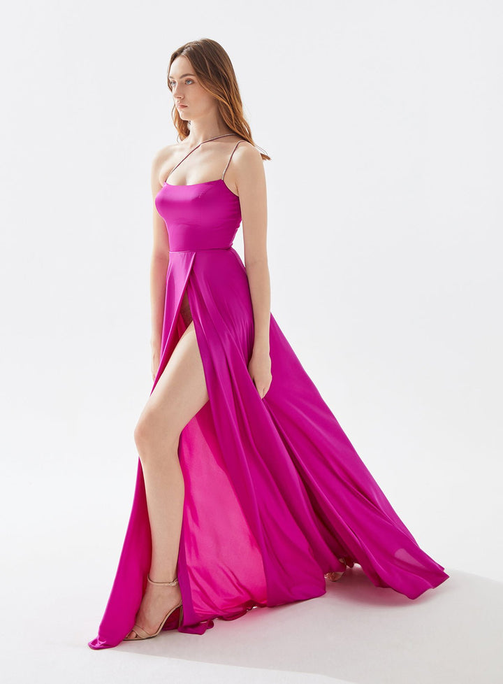 Evening Dress | CLAIR - Tarik Ediz Evening Dress 52041 - Morvarieds Fashion