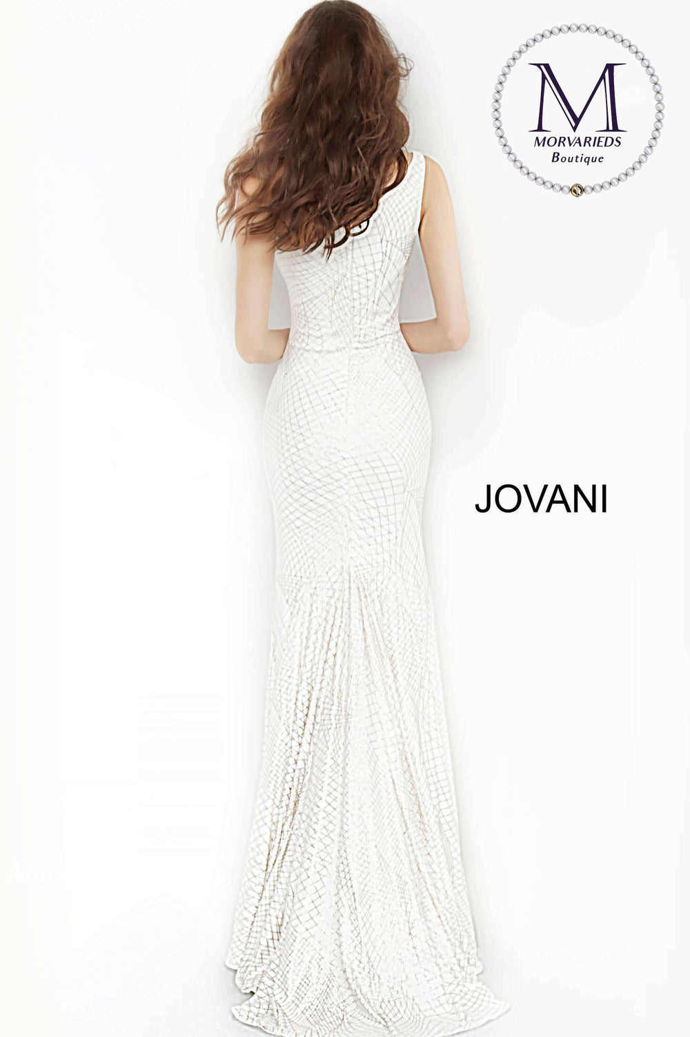 One Shoulder Fitted Prom Dress Jovani 1119 - Morvarieds Fashion