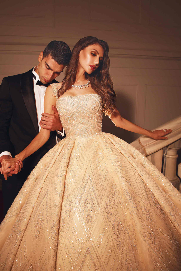 Wedding Dress - Ariana - Morvarieds Fashion