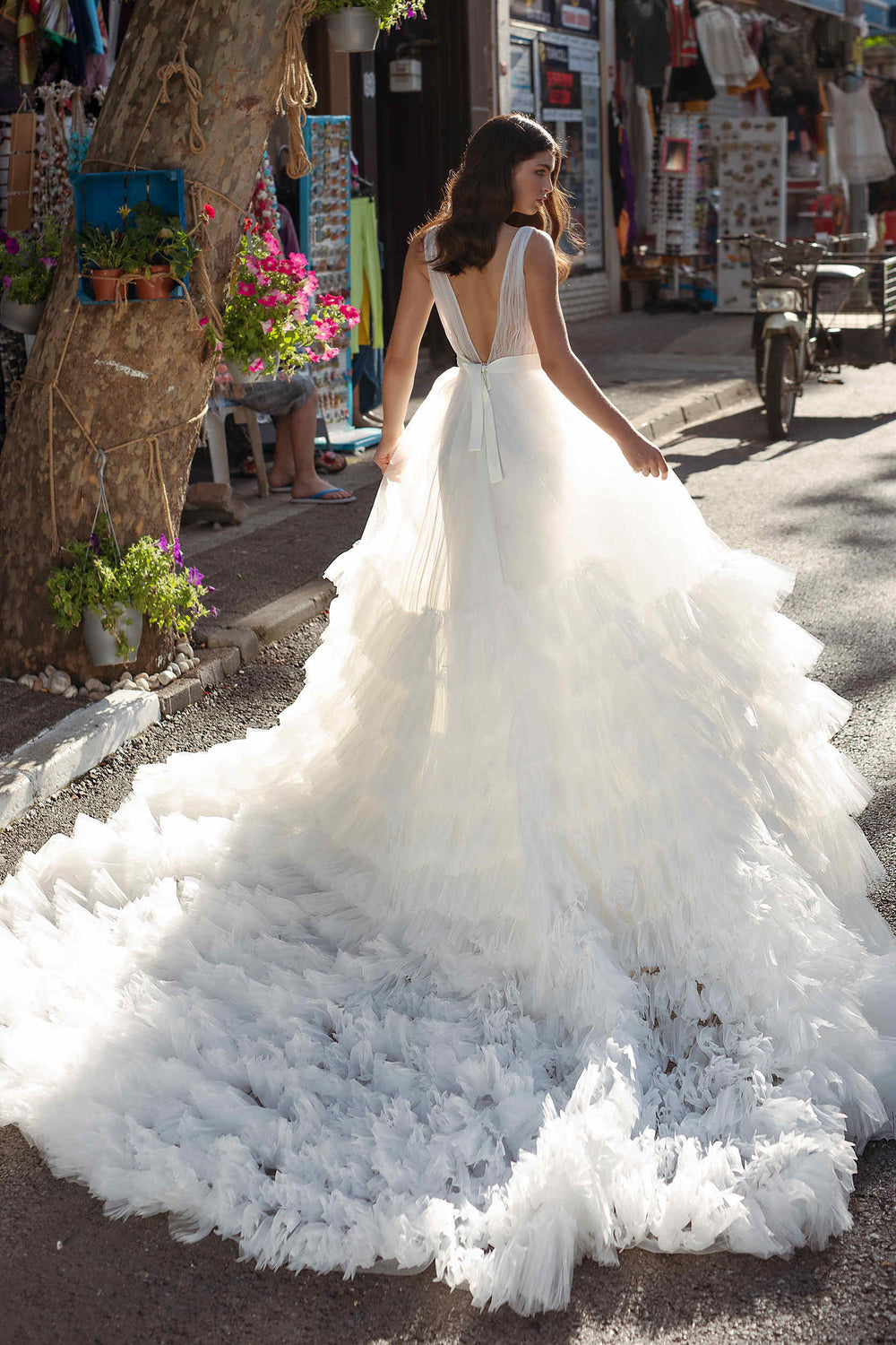 Wedding Dress - Caramel - Morvarieds Fashion