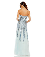 Sleeveless Sequin Mesh Gown | Mac Duggal 93959 - Morvarieds Fashion