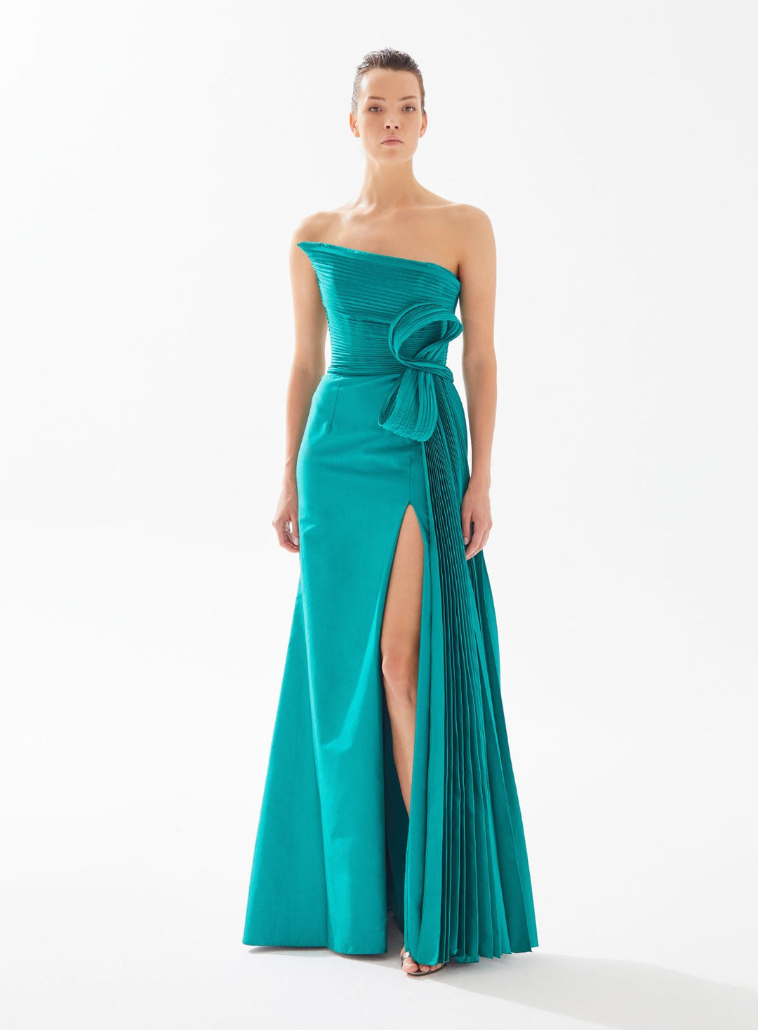 Evening Dress | PELTZ - Tarik Ediz Evening Dress 98300 - Morvarieds Fashion