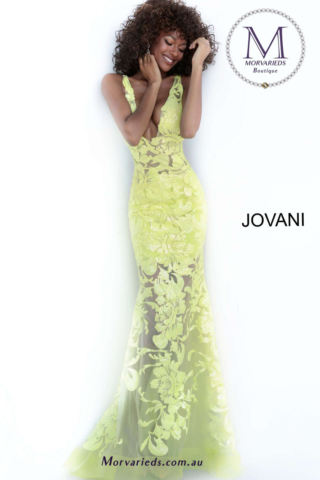 Embellished Sequin Formal Prom Dress Jovani 60283 - Morvarieds Fashion