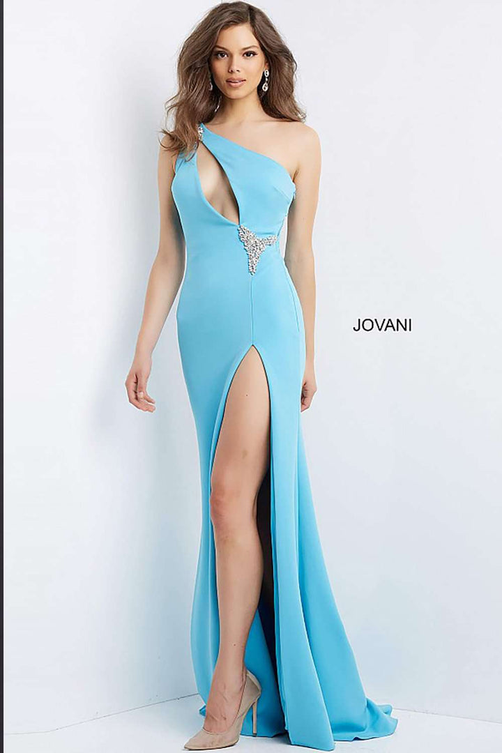 One shoulder Sexy Prom Dress Jovani 07173 - Morvarieds Fashion