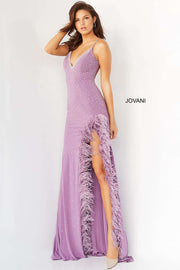 Embellished Low Back Prom Dress Jovani 08283 - Morvarieds Fashion