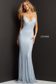 Embellished Net Prom Dress Jovani 08139 - Morvarieds Fashion