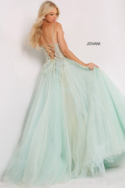 Sweetheart Illusion Bodice Prom Dress Jovani 06816 - Morvarieds Fashion