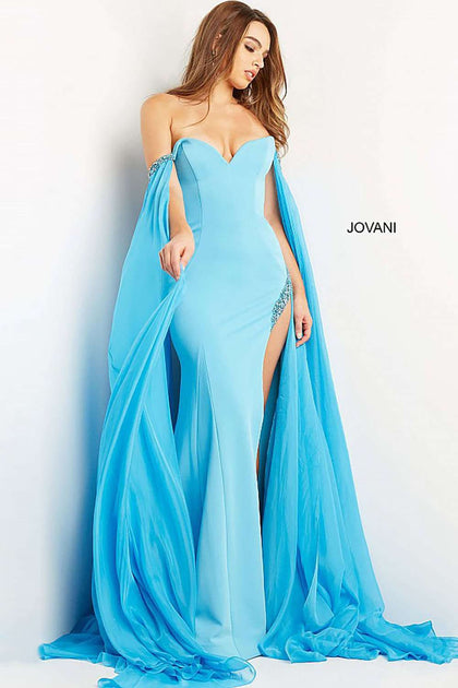 Off the Shoulder Gorgeous Prom Dress Jovani 07652 - Morvarieds Boutique